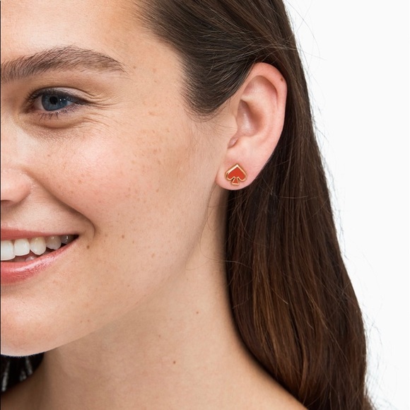 NWT Kate Spade Everyday Spade Stud Earrings - Picture 2 of 5